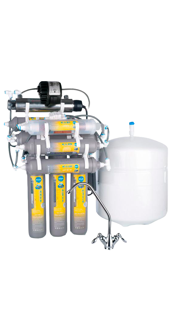 Фільтр зі зворотним осмосом Bluefilters New Line RO-9PP